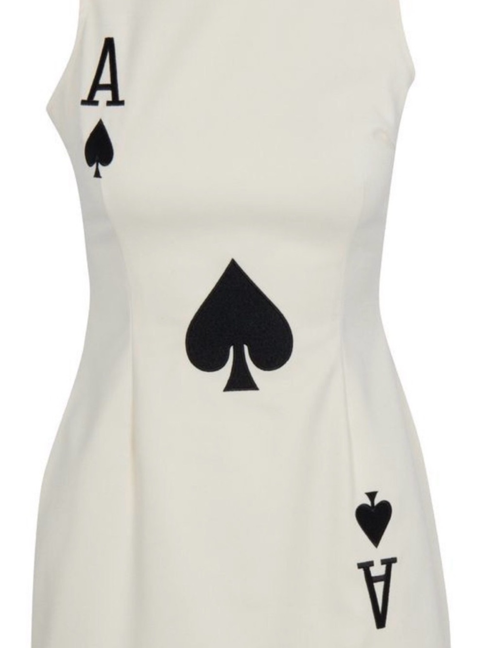 Fashion Brand Company Ace of Spades playing card dress like new